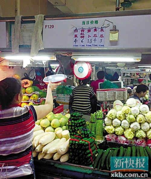 廣州菜價(jià)連漲14天創(chuàng)十年最高紀(jì)錄 本周將回落