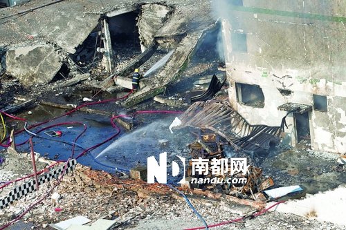 廣州鵝掌坦爆炸屋震墻倒 13幼兒午睡中受傷