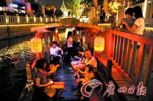 羊城中秋賞月地圖 山頂江邊湖上逐個數(shù)