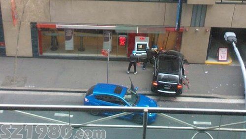 悉尼銀行劫案:劫匪用保時捷撞開墻用日本車跑路