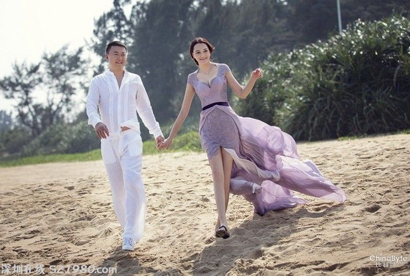 馬琳張雅晴低調(diào)完婚 稱妻子陪他走過 最灰暗 時(shí)期（組圖）