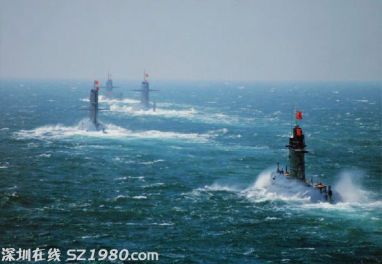 東海艦隊(duì)潛艇部隊(duì)出航