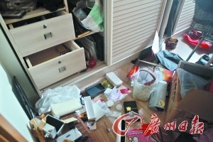 番禺竊賊盯上兩姐妹 破門盜走三根金條