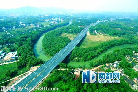 廣東3高速今日同時(shí)通車(chē) 明年將有6高速通車(chē)