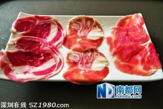 廣州批發(fā)市場售假 5斤40元羊肉卷全是鴨肉做