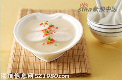 蘿卜蔥白湯