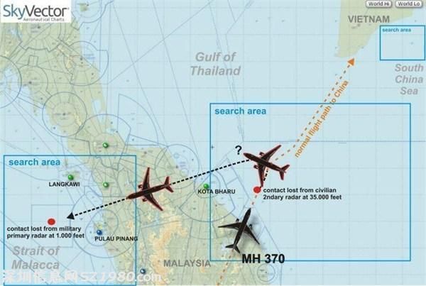 美國如何追查馬航MH370航班？