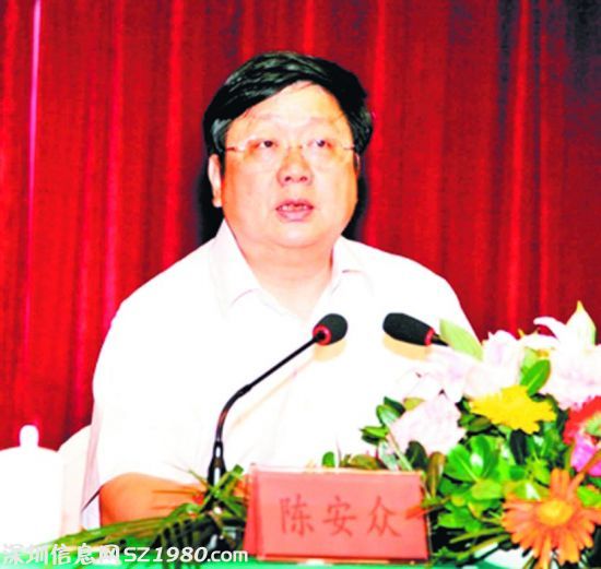 江西省人大常委會(huì)原副主任、總工會(huì)主席陳安眾