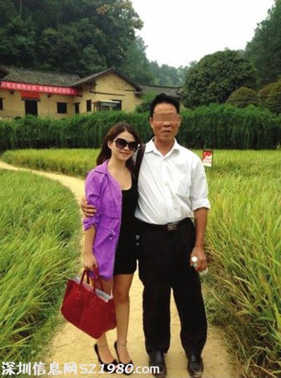 22歲的夏靜與63歲的老板張富華