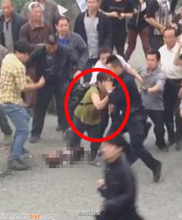 組圖：余杭警方公開發(fā)布民眾打警察畫面