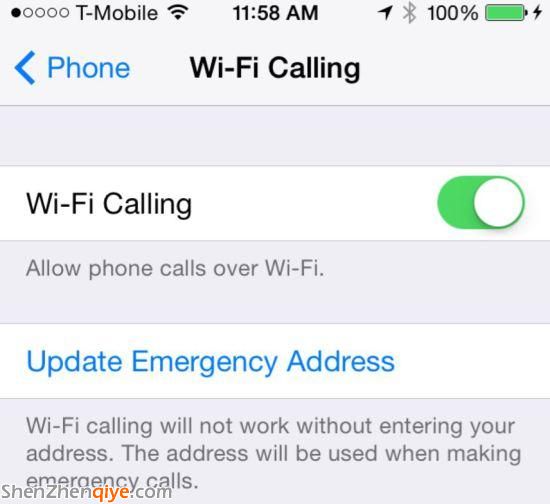 新版iOS8測試新功能：可WiFi通話