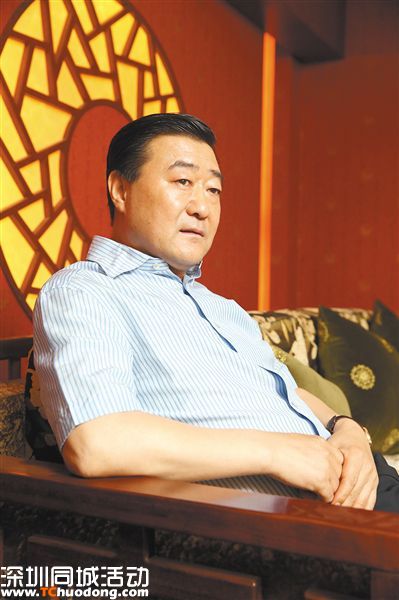 前山西首富張新明。新京報記者