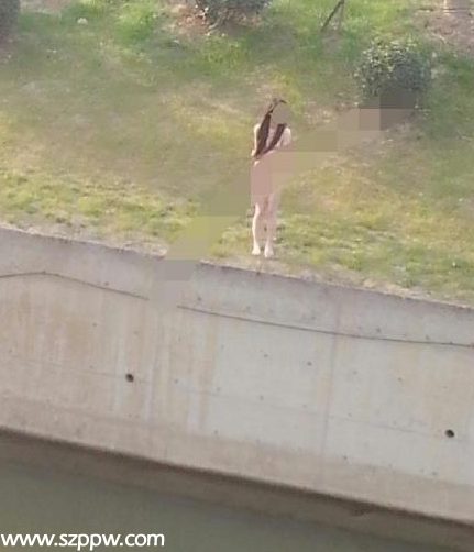 南京裸女跳河 最讓人心疼的是最后一張（圖）