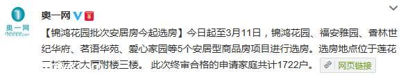 <a href=http://www.sz1980.com/shenzhen/ target=_blank class=infotextkey><a href=http://www.thesurfingworld.com/shenzhen/ target=_blank class=infotextkey>深圳</a></a>錦鴻花園等5個(gè)安居房項(xiàng)目開始選房