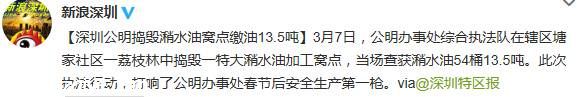 <a href=http://www.sz1980.com/shenzhen/ target=_blank class=infotextkey><a href=http://www.thesurfingworld.com/shenzhen/ target=_blank class=infotextkey>深圳</a></a>搗毀特大潲水油加工窩點 繳油13.5噸
