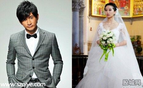 劉詩詩吳奇隆結婚照
