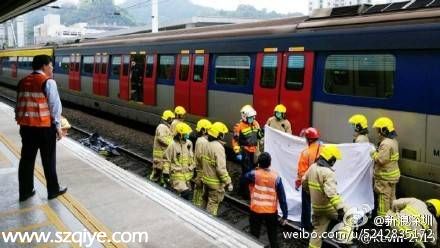 港鐵大圍站乘客墮軌身亡 東鐵服務受阻