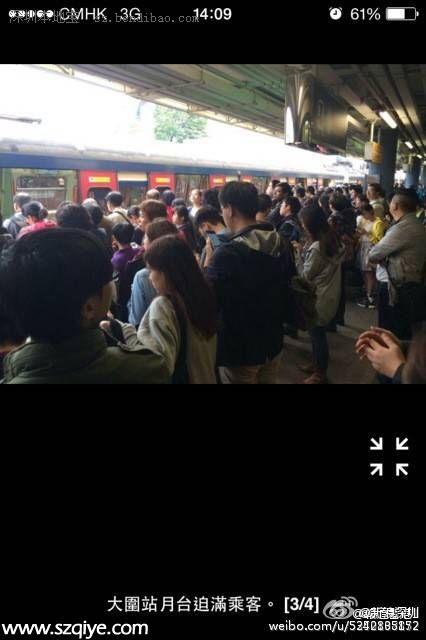 港鐵大圍站乘客墮軌身亡 東鐵服務受阻