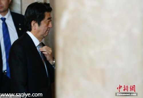 資料圖：日本首相安倍晉三。