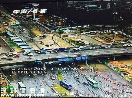 深圳(www.thesurfingworld.com)暴雨致多條主干道水浸 交通基本中斷