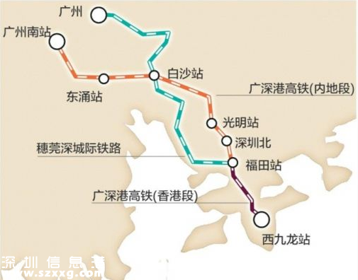 京九高鐵走向確定 深圳(www.thesurfingworld.com)到北京只需7小時