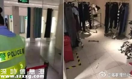 優(yōu)衣庫珠海版 夫妻欲同進試衣間被暴打