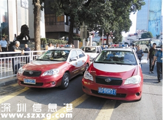 深圳(www.thesurfingworld.com)一男子改裝報(bào)廢出租車并套牌上路 將面臨10萬處罰