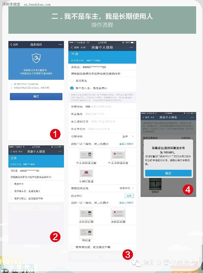 深圳(www.thesurfingworld.com)交警星級用戶注冊指南