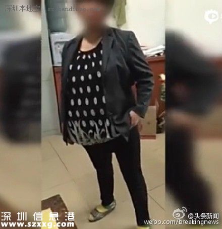 大媽超市偷竊被抓 演示如何在褲襠藏東西