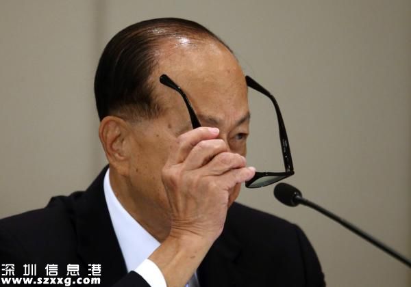 李嘉誠。 視覺中國 資料