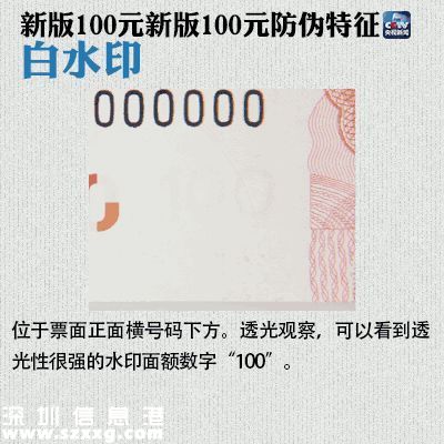 今起新版100元正式流通 快速識(shí)別新版人民幣