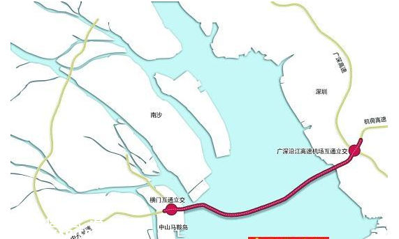 深中通道主體工程后年動(dòng)工 預(yù)計(jì)2023年通車