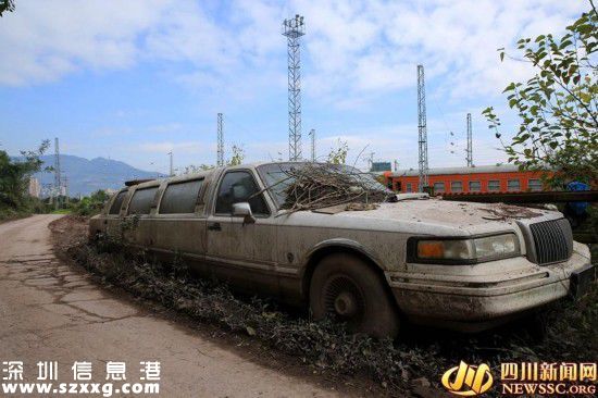 加長(zhǎng)林肯停村道2年多成僵尸車 車主稱無所謂