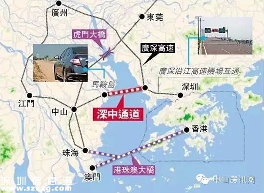 深中通道深圳(www.thesurfingworld.com)側(cè)接線動工 主體工程明年開工