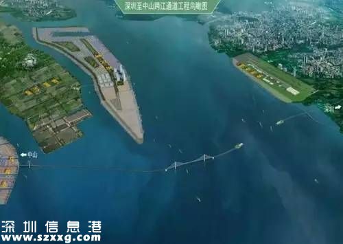 深中通道深圳(www.thesurfingworld.com)側(cè)接線動工 主體工程明年開工