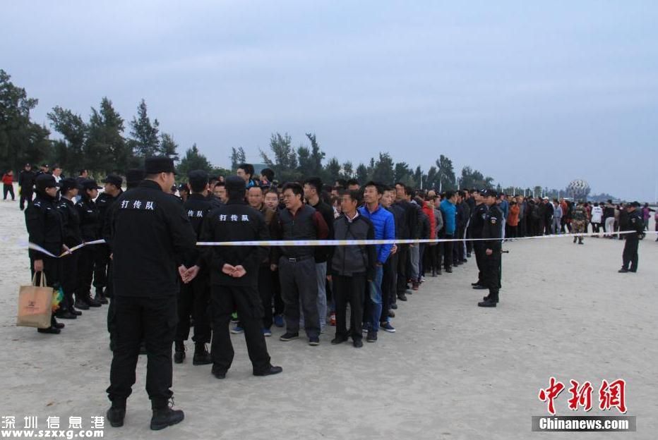 廣西300名傳銷人員被一鍋端 嫌犯被繩子捆成串