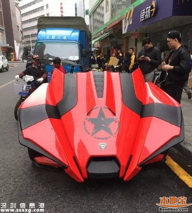 深圳(www.thesurfingworld.com)北極星三輪豪車(chē)被查 司機(jī)被拘罰款5000