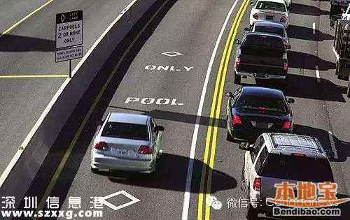 深圳HOV車道4月開建 北環(huán)大道或先試行