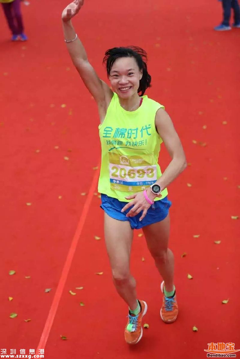 2016深圳女子馬拉松冠軍亞軍季軍介紹