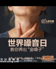 世界嗓音日 嗓子疼需對癥下藥