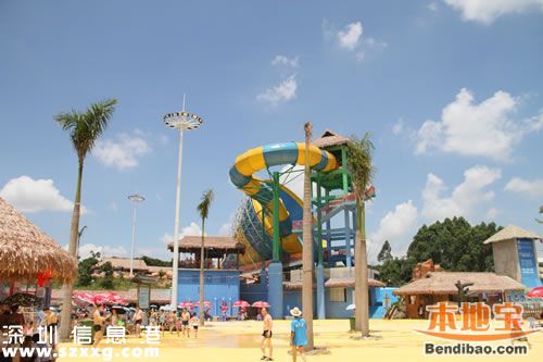 觀瀾水上樂園30日開園 深圳最大水上樂園