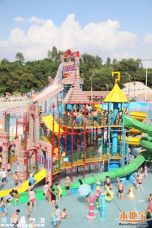 觀瀾水上樂園30日開園 深圳最大水上樂園