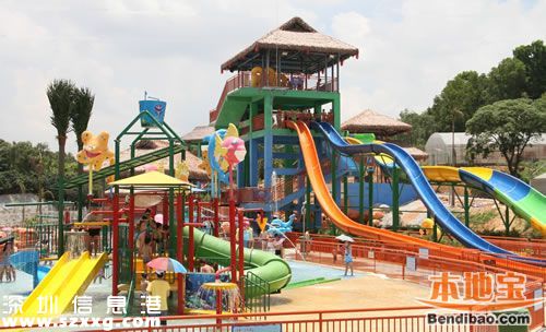 觀瀾水上樂園30日開園 深圳最大水上樂園