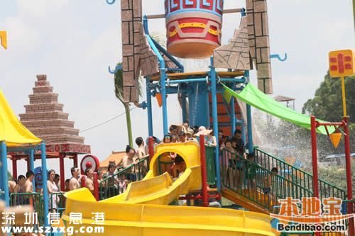 觀瀾水上樂園30日開園 深圳最大水上樂園