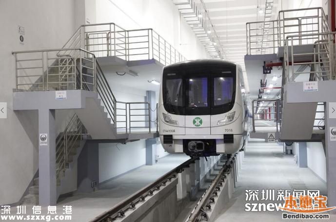 深圳地鐵7號線熱滑測試成功 2016年底通車