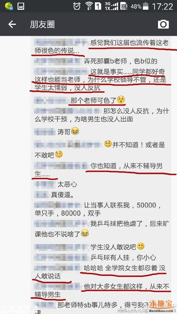 網(wǎng)曝高校體育老師騷擾女學生 沒人敢反抗(圖)
