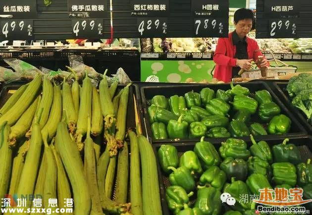 深圳4月CPI漲幅3.0% 肉價(jià)將繼續(xù)走高