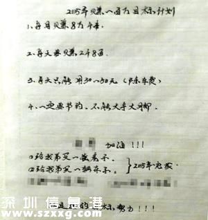 民警在嫌疑人的住處發(fā)現(xiàn)墻上貼著嫌疑人擬定的計(jì)劃書