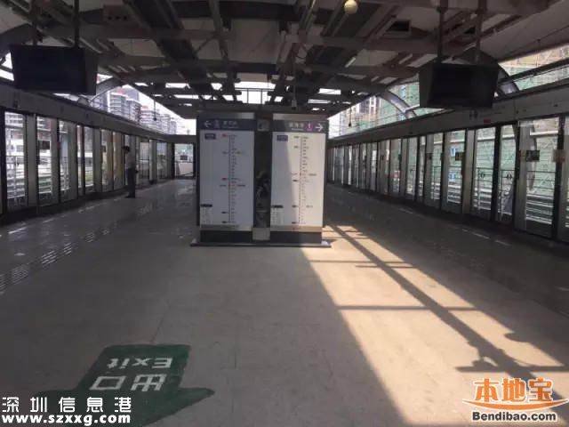 深圳最荒涼地鐵站top5 偌大的地鐵站竟沒(méi)有人