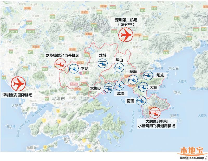 港媒稱(chēng)<a href=http://www.thesurfingworld.com/shenzhen/ target=_blank class=infotextkey>深圳</a>籌建3個(gè)新機(jī)場(chǎng) 或致周邊更多機(jī)場(chǎng)利用不足